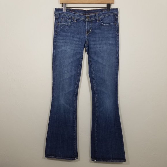Citizens Of Humanity Denim - Citizens Of Humanity Naomi #065 Stretch Low Waist Flair Jeans Size 30